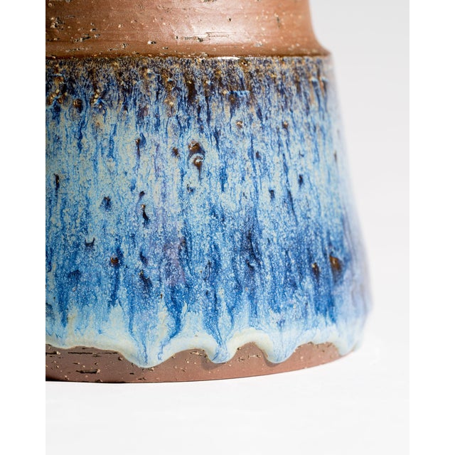 1960s Stoneware Model 6139 Vase from Michael Andersen & Son, Bornholm, Denmark, 1960s For Sale - Image 5 of 9
