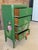 Wood Custom Painted Tropical Parrot Decoupage Lingerie Chest or Tall Nightstand For Sale - Image 7 of 12