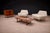 Wood Bar with Side Table in Hardwood & Glass, Branco e Preto, 1950s - Lot 383A For Sale - Image 7 of 14