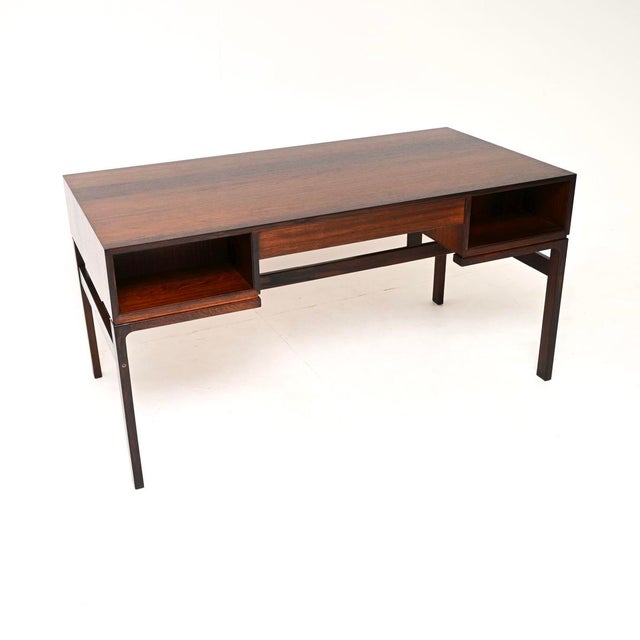 Arne Wahl Iversen Vintage Danish Desk by Arne Wahl Iversen for Vinde Møbelfabrik, 1960 For Sale - Image 4 of 11