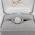 2Ct Multi Color Jelly Opal Ring With Natural Diamond Accents: Solid 14k Gold, Size 6.75 For Sale In Columbus - Image 6 of 11