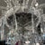 Transparent Grand Venetian Crystal Swag Chandelier For Sale - Image 8 of 12