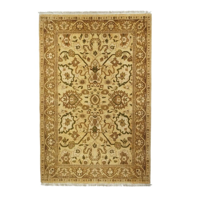 Indian Rug 6'0" X 9'0" For Sale