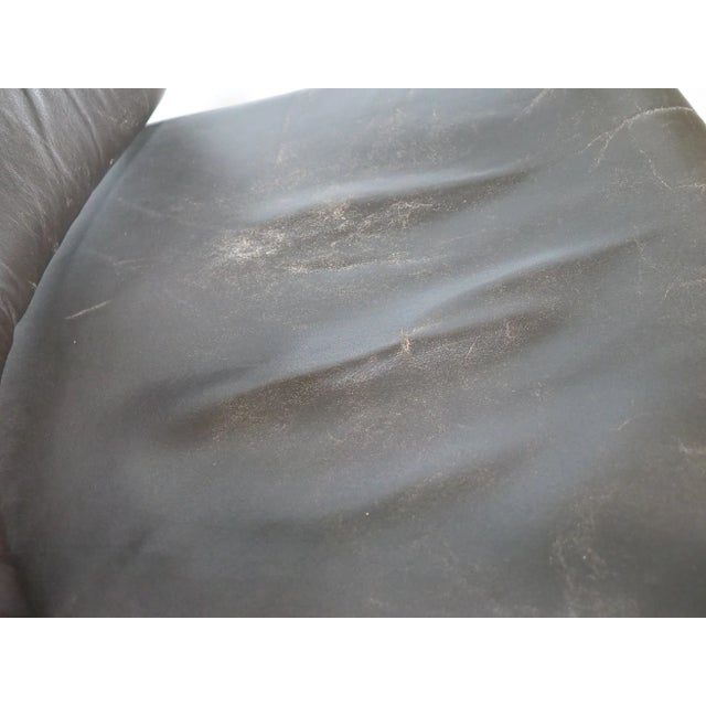 Mid-Century Manila Armchairs in Bamboo and Leather attributed to Horsnæs, 1960s, Set of 2 For Sale - Image 12 of 13