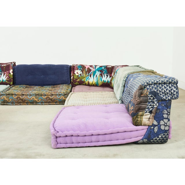 Early 21st Century Mah Jong Kenzo Missoni Sectional Sofa Hans Hopfer for Roche Bobois 2015 For Sale - Image 5 of 18