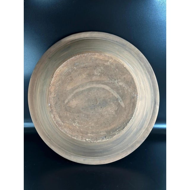 Green Large Spanish Fajalauza Ceramic Lebrillo Bowl For Sale - Image 8 of 9