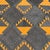 Folk Art Early 20Thc Amish Black Cotton Sateen W/ Wool Pumpkin Baskets Quilt From Ohio For Sale - Image 3 of 10