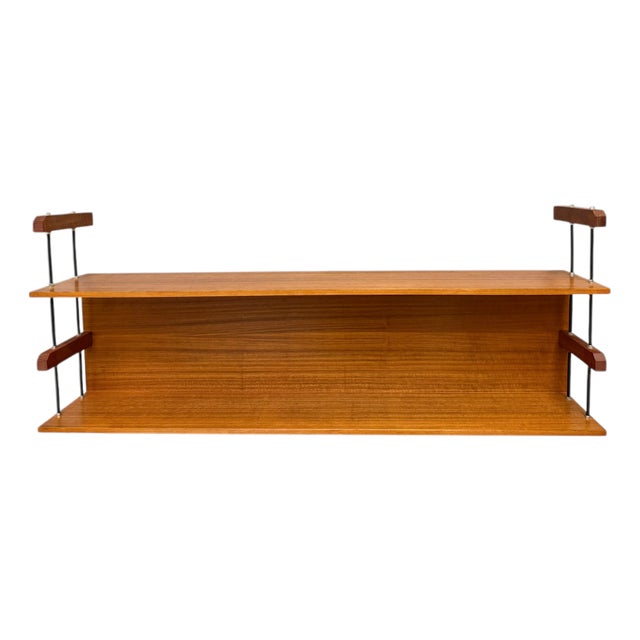 Mid-Century Modern Wall Mounted Shelf by Walter Wirtz for Wilhelm Renz, 1960s For Sale