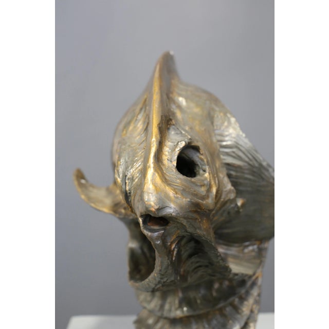 Romeo Biagio, Mesozoic Sculptue, 1995, Resin For Sale - Image 4 of 10