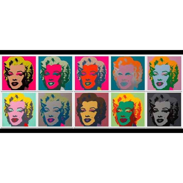 Andy Warhol, Marilyn Monroe Portfolio, Screenprints, Set of 10 For Sale - Image 11 of 11