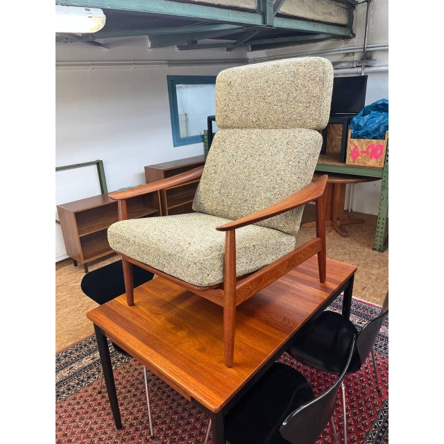 Mid-Century Modern Vintage FD164 Easy Chair by Arne Vodder for Cado For Sale - Image 3 of 13