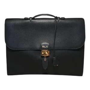 Hermes Black Noir Togo Sac A Depeches 41 Briefcase