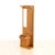 Wood Mid Century Coat Rack Entryway Stand and Mirror For Sale - Image 7 of 12
