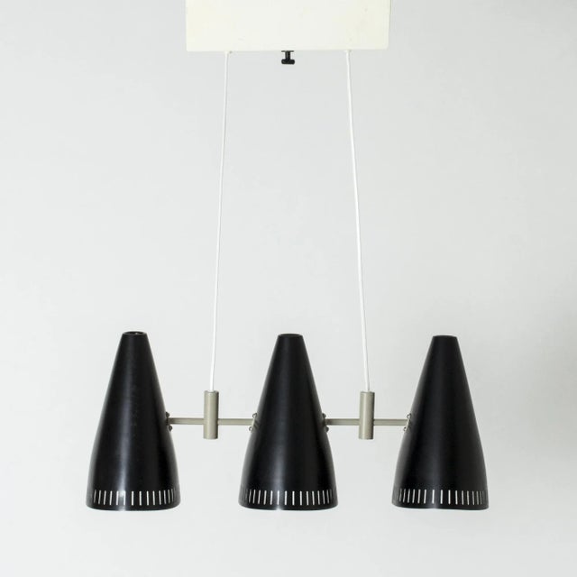 Three-Shade Ceiling Lamp by Eje Ahlgren For Sale - Image 11 of 11