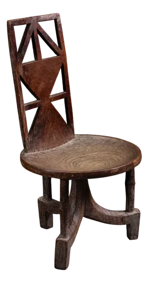 Vintage Sculptural Accent Chair, 1930s