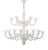 Monumental White Rezzonico Murano Glass Chandelier by Simoeng for Simoeng For Sale