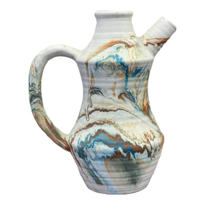 Vintage Nemadji Pottery Decorative Pot Flower Vase