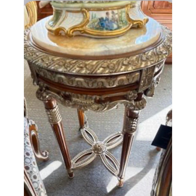 Set of Armchairs and Table by Asnaghi Interiors For Sale - Image 11 of 12