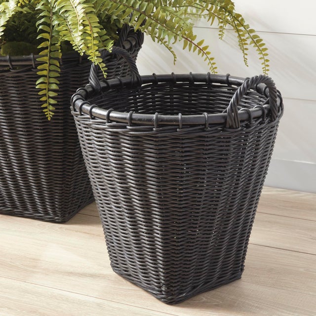 Kenneth Ludwig Chicago Alvero Baskets, Set Of 2 For Sale - Image 4 of 6