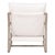 Performance White Boucle Sling Hamlin Club Chair by Essentials for Living For Sale - Image 9 of 11