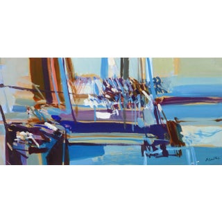 Maillot, Abstract - Nautical Blues For Sale