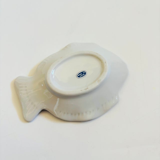 Vintage Ceramic Fish Tray, Made in Japan For Sale In San Francisco - Image 6 of 6