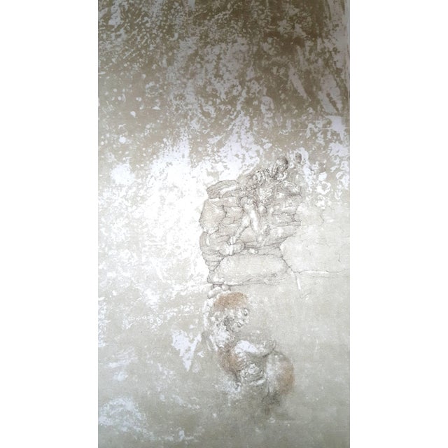 Salvador dali - don quixote reading in his room - original lithograph joseph foret, paris, 1957 printer: detruit....