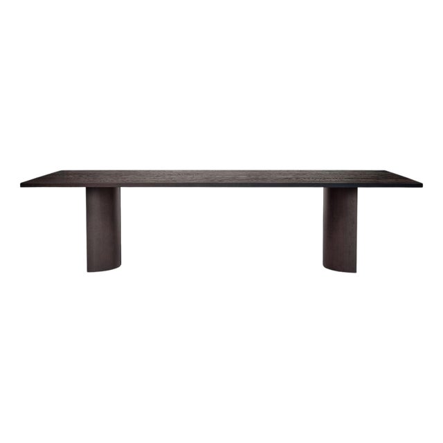 Aperta C1 280 American Walnut Rectangular Dining Table by Mokko Amsterdam For Sale