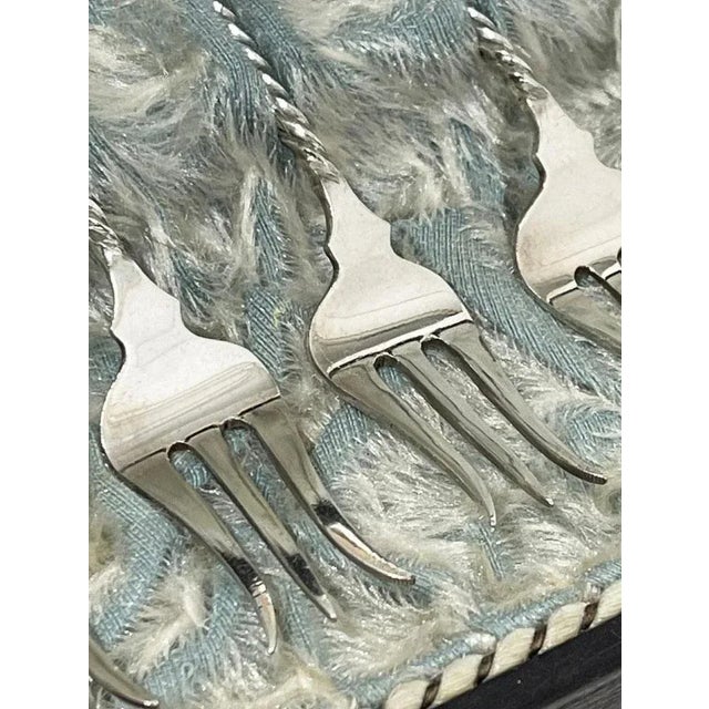 Dutch Silver Pickle Forks by Gerritsen, 1906, Set of 12 For Sale - Image 5 of 7