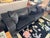 Limn Italia Charcoal Gray Sofa For Sale - Image 11 of 12