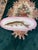 19th Century Antique Fish Platter ServeWare . Victorian Porcelain Fish Platter With a Hand-Painted Muskellunge, Circa 1891. 24.5” For Sale - Image 5 of 12