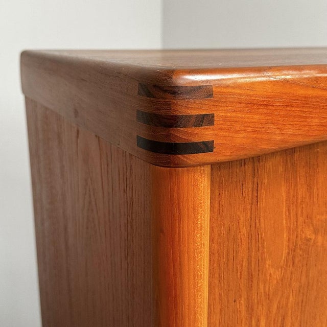 1970s Mid-Century Modern Danish Teak Highboard by H.W. Klein for Bramin, 1960s For Sale - Image 5 of 16