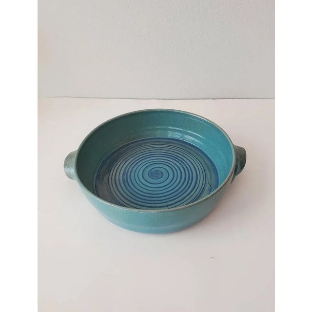 Mid-Century Scheier Signed Pottery Dish For Sale In Dallas - Image 6 of 11