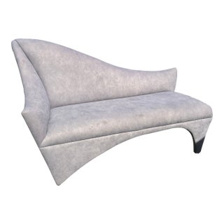Late 20th Century Vladimir Kagan for Directional a-Symmetric Settee/Lounger For Sale
