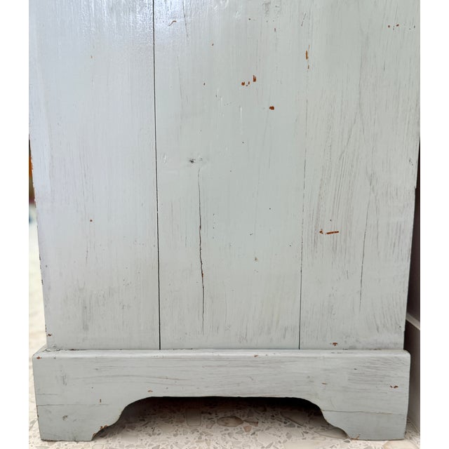 Gray 7 Drawers Italian High Boy Dresser From 80's For Sale - Image 8 of 9