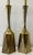 Mid 20th Century Plate Brass Table Lamps by Laurel Lamp Co. C.1950s Classic mid century modern geometric table lamps 7"...