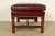 Hancock & Moore Chippendale Leather Ottoman For Sale - Image 9 of 11