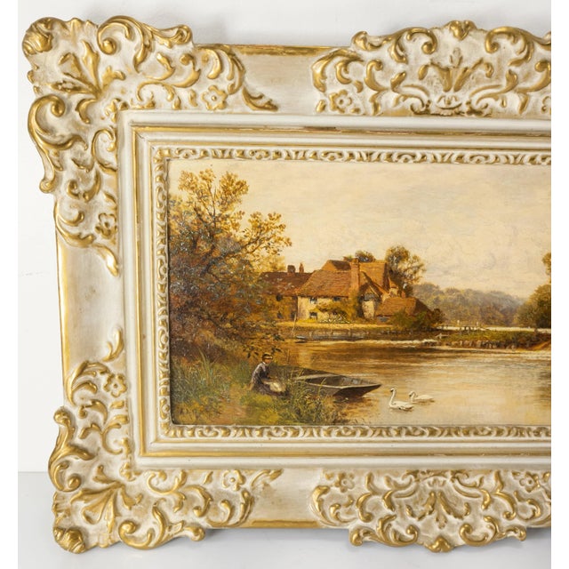 English English Country Oil Painting on Canvas a.a. Glendening Sr For Sale - Image 3 of 13