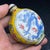 Vintage Chinese Cloisonné Enamel Snuff Bottle With Blue Dragon Motif For Sale In Los Angeles - Image 6 of 9