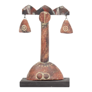 “Princess and Earrings” Studio Pottery Sculpture by John Maltby