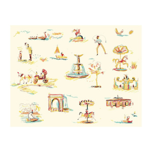 Sunday in the Park Print by Pauline De Roussy De Sales