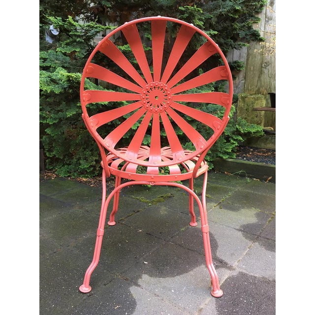 Francois Carré Sunburst Patio Furniture | Chairish