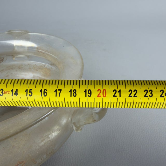 Scavo Vase in Iridescent Murano Glass from Seguso Vetri D'Arte, 1950s For Sale - Image 9 of 11