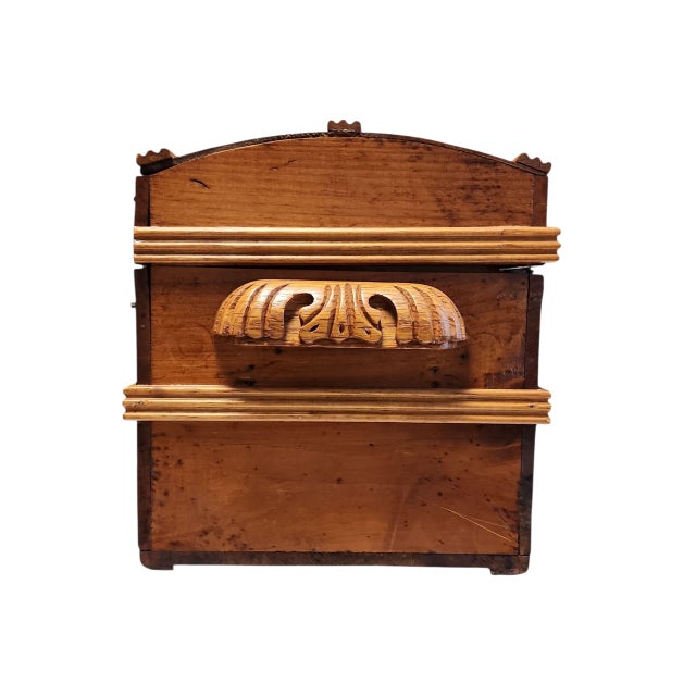 Victorian Mid 19th Century Victorian Keepsake Chest For Sale - Image 3 of 9