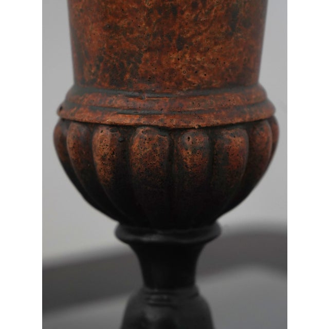 Green Pair of Wildwood Accents Topiary Urns For Sale - Image 8 of 9