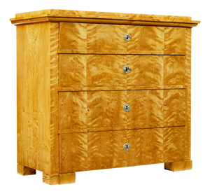 Antique Swedish Biedermeier Chest of Drawers, 1860