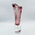 1970s Handcrafted Pink Vase in Murano Glass. Made in Italy For Sale - Image 4 of 7