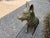 Metal 1960s Hollywood Regency Brass German Shepherd For Sale - Image 7 of 13