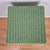 This is a cute vintage wicker nightstand or end table that is painted a cheerful celery green. The color is similar to...