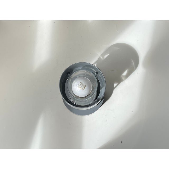 Louis Poulsen Louis Poulsen Grey Minimalist Wall or Ceiling Lamp for Outdoors or Bathroom, Danish Design by Jens Møller Jensen For Sale - Image 4 of 10